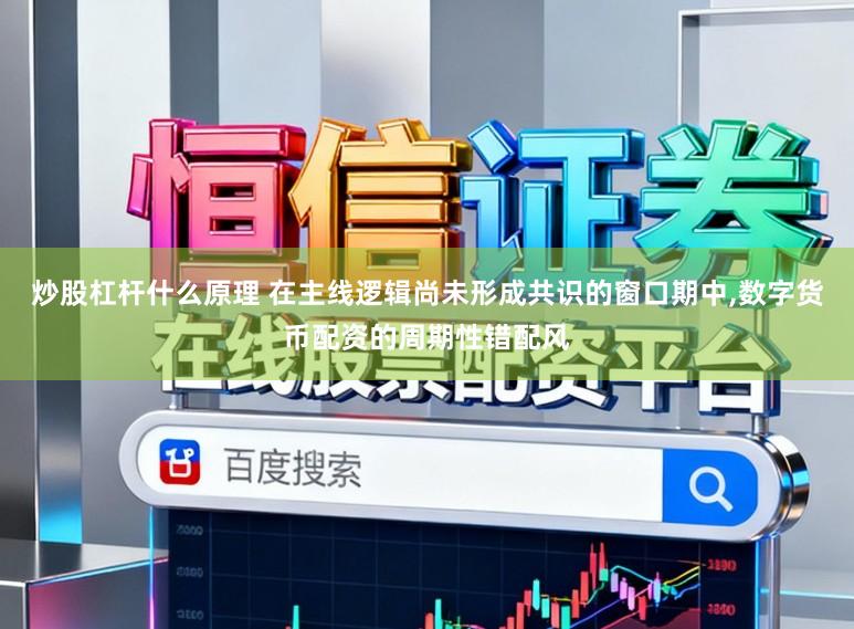 炒股杠杆什么原理 在主线逻辑尚未形成共识的窗口期中，数字货币配资的周期性错配风
