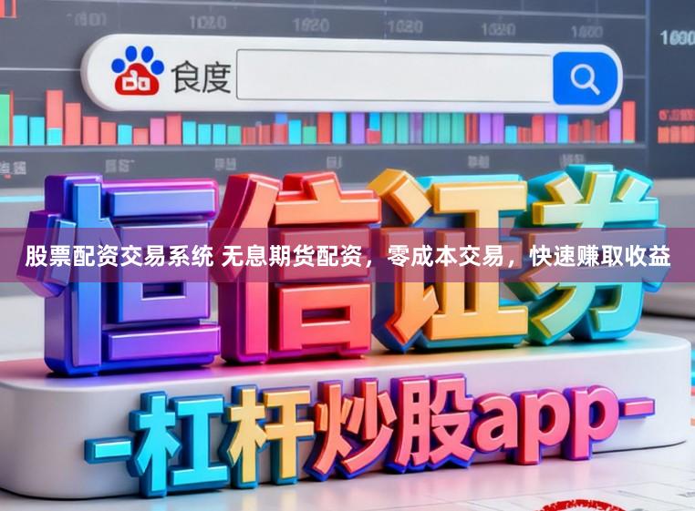 股票配资交易系统 无息期货配资，零成本交易，快速赚取收益