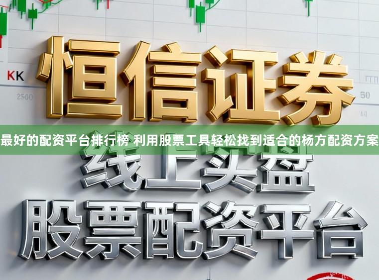 最好的配资平台排行榜 利用股票工具轻松找到适合的杨方配资方案