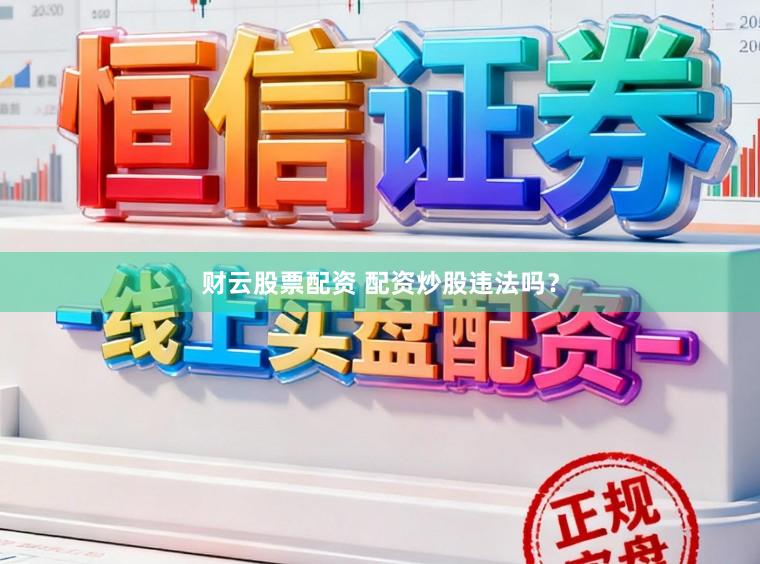 财云股票配资 配资炒股违法吗？