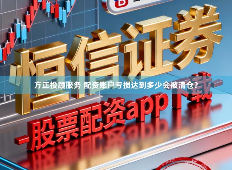 方正投顾服务 配资账户亏损达到多少会被清仓？